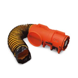 Ventilador con manga 8" Axial AC plástico del ventilador W
