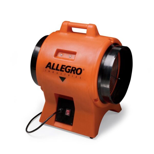 Ventilador industrial 12 "Axial AC para espacios confinados