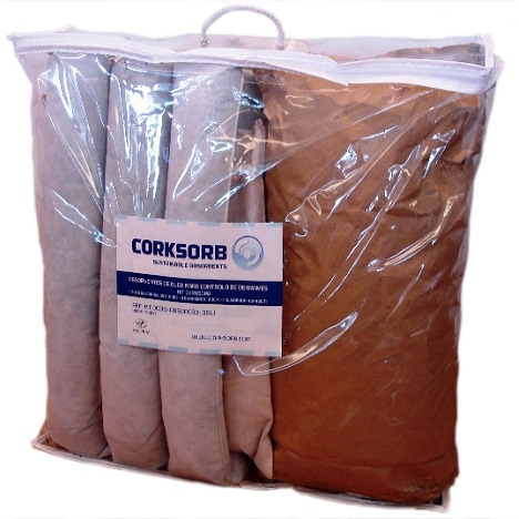 Kit para derrames de hidrocarburos Corksorb - KT0036